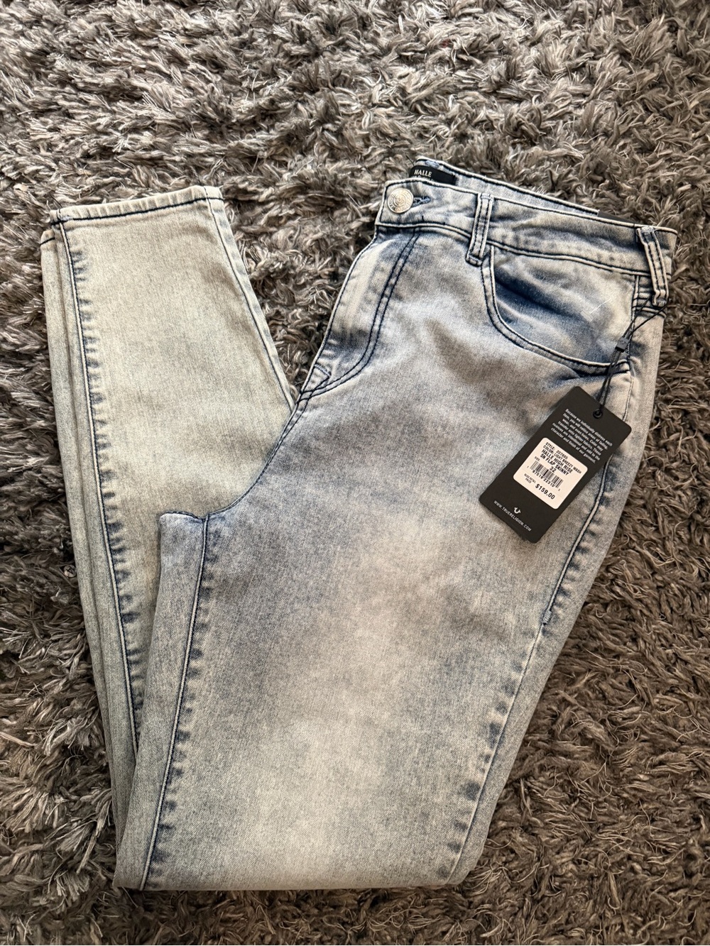 True Religion Light Blue Skinny Jeans